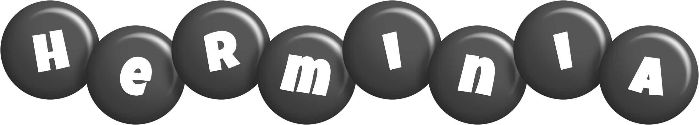 Herminia candy-black logo