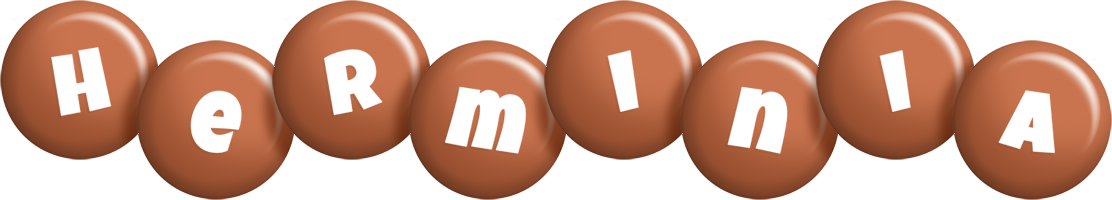 Herminia candy-brown logo