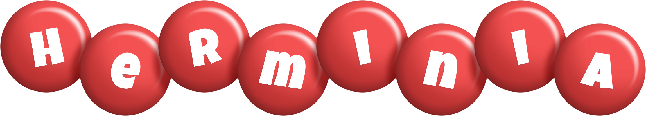Herminia candy-red logo