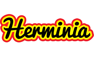 Herminia flaming logo