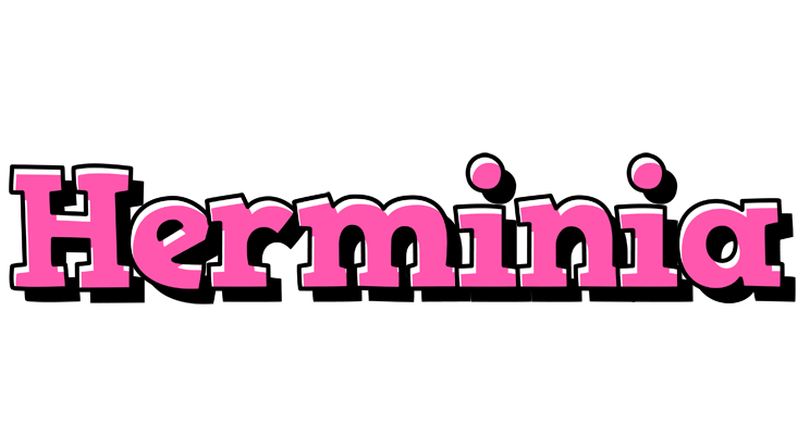 Herminia girlish logo
