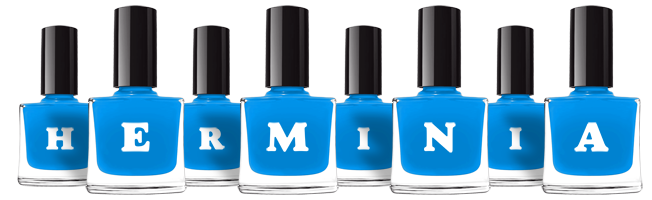 Herminia glossy logo