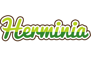Herminia golfing logo