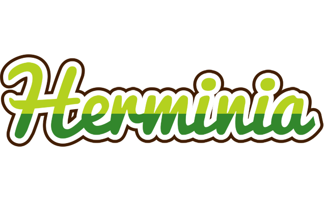 Herminia golfing logo