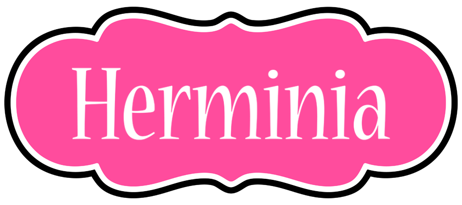 Herminia invitation logo