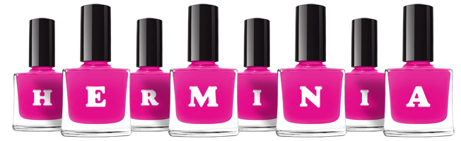 Herminia nails logo