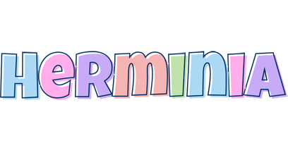 Herminia pastel logo
