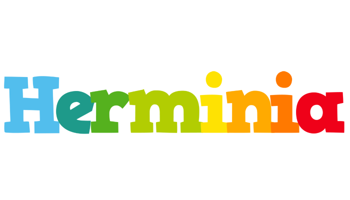 Herminia rainbows logo