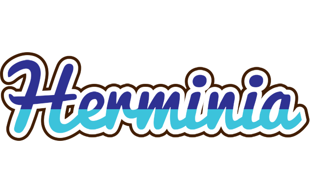 Herminia raining logo