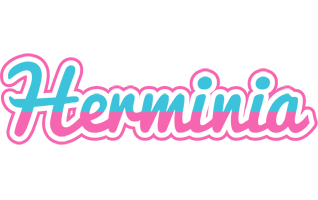Herminia woman logo