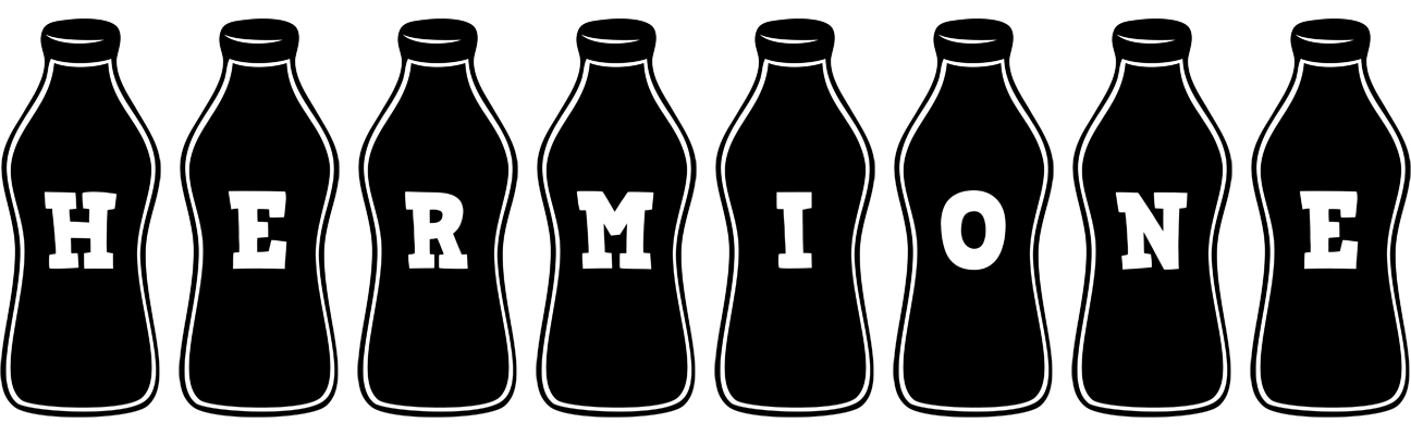Hermione bottle logo