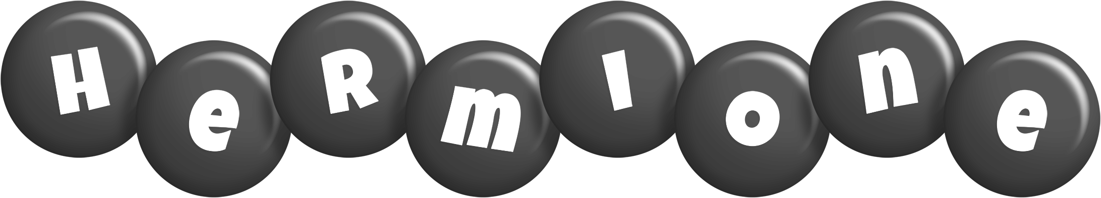 Hermione candy-black logo