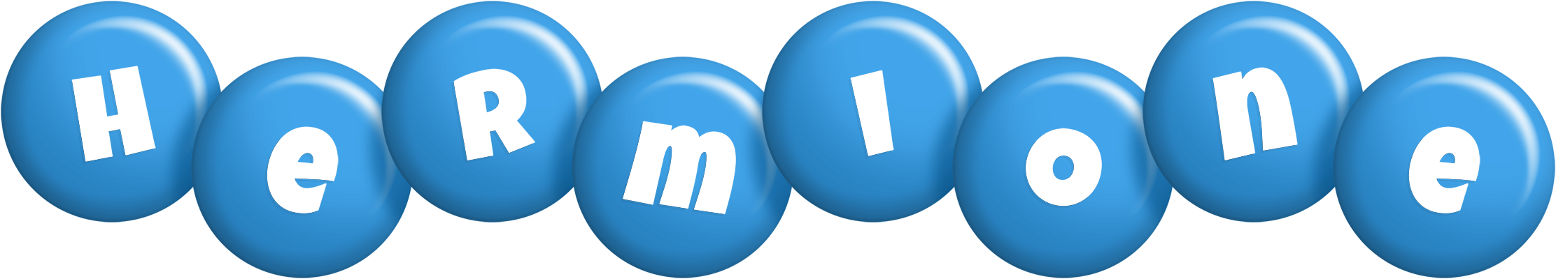 Hermione candy-blue logo