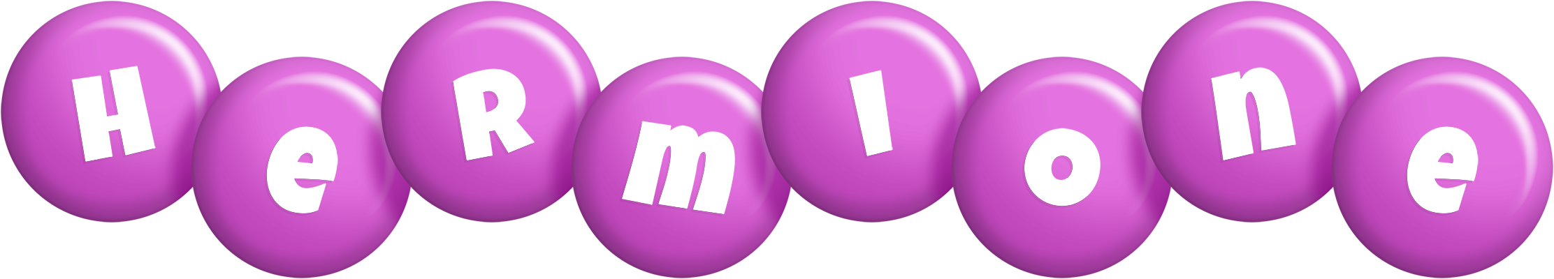 Hermione candy-purple logo