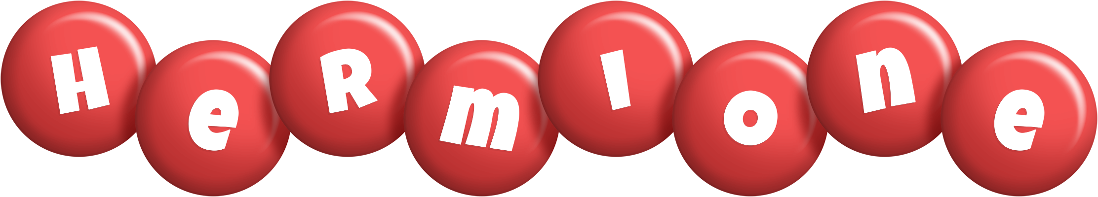 Hermione candy-red logo