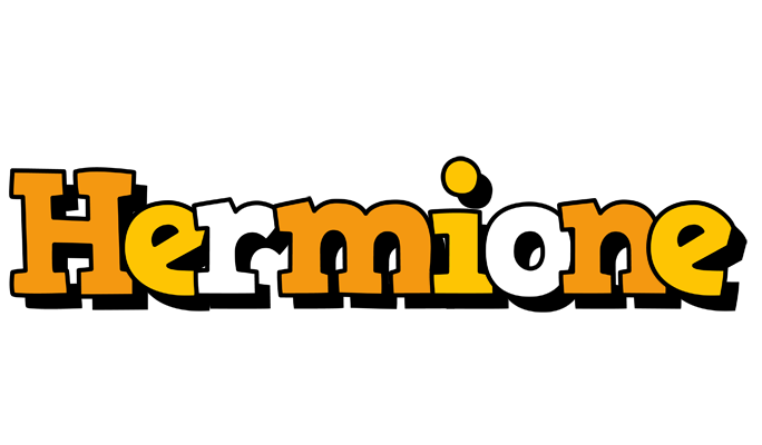 Hermione cartoon logo