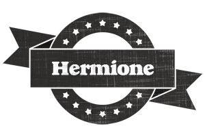 Hermione grunge logo