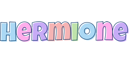 Hermione pastel logo