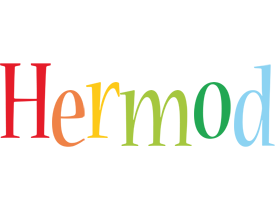 Hermod birthday logo