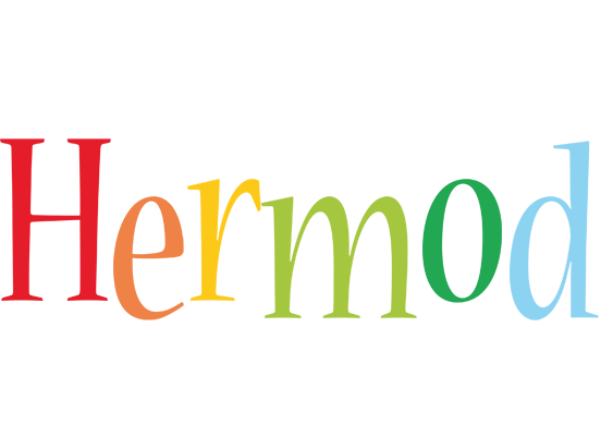 Hermod birthday logo