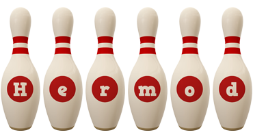 Hermod bowling-pin logo