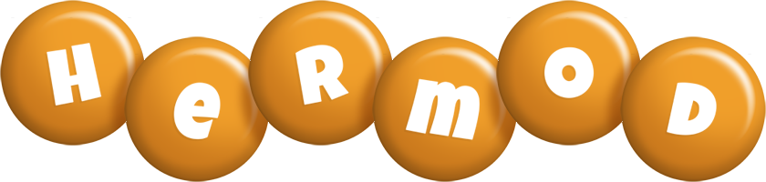 Hermod candy-orange logo