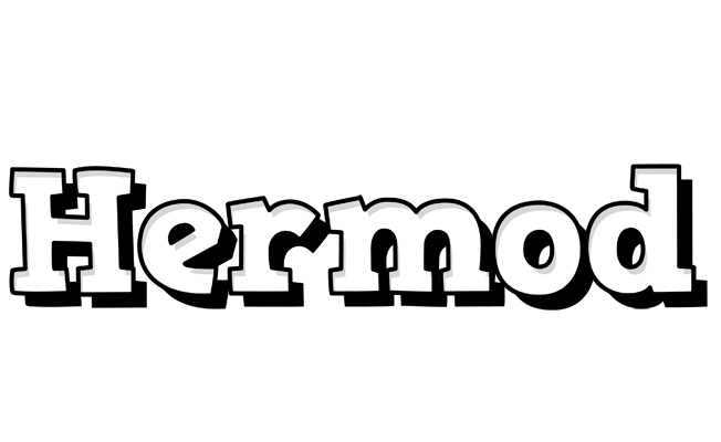 Hermod snowing logo
