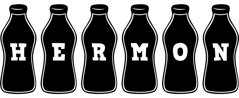 Hermon bottle logo