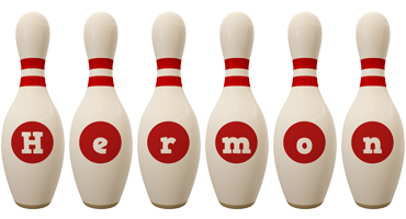 Hermon bowling-pin logo