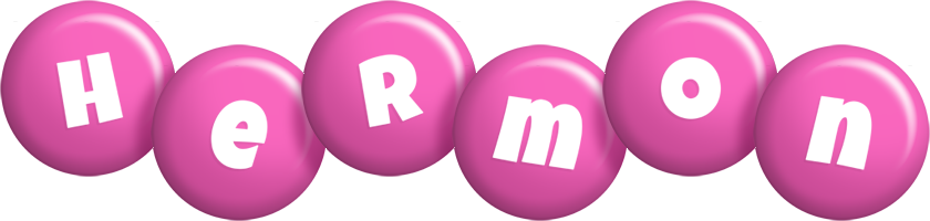 Hermon candy-pink logo