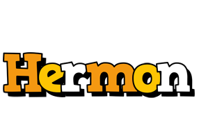 Hermon cartoon logo