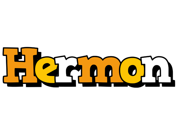 Hermon cartoon logo