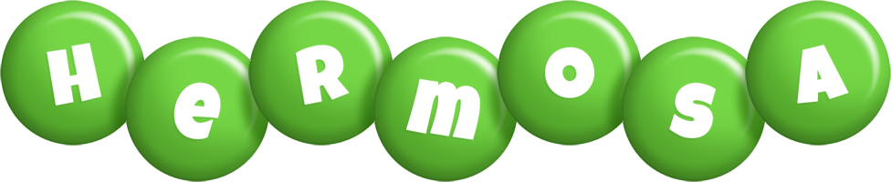 Hermosa candy-green logo