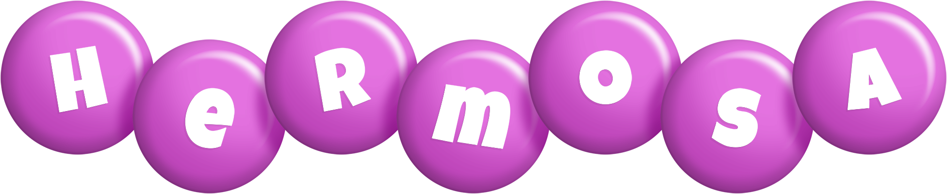 Hermosa candy-purple logo
