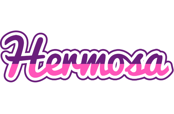 Hermosa cheerful logo