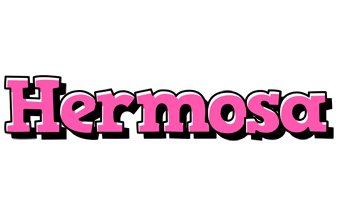 Hermosa girlish logo