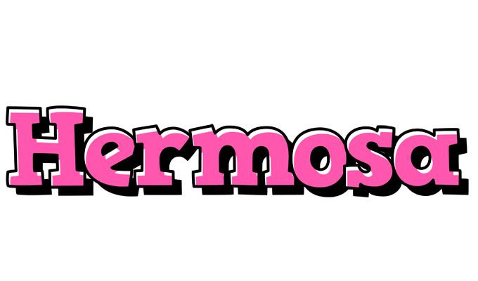 Hermosa girlish logo