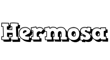 Hermosa snowing logo