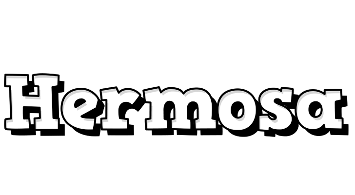 Hermosa snowing logo