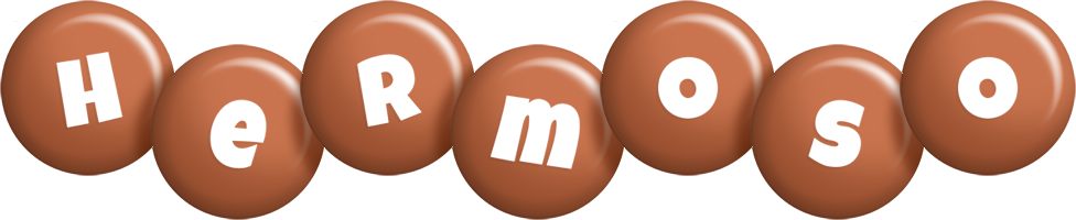 Hermoso candy-brown logo