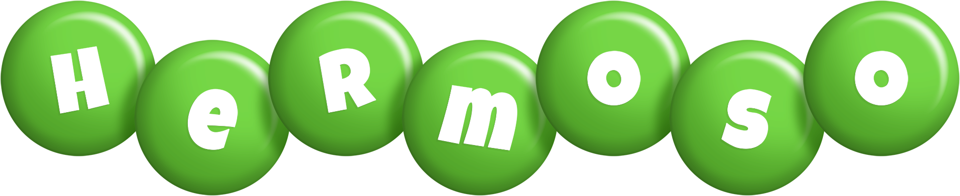 Hermoso candy-green logo