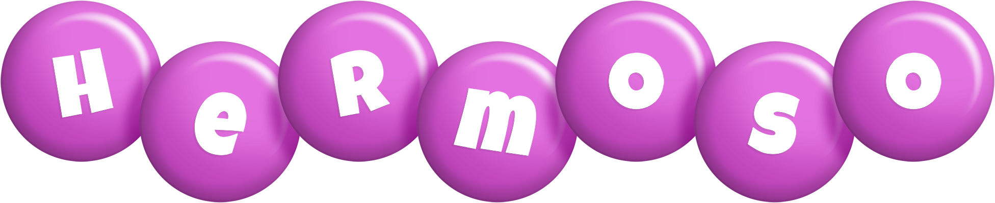 Hermoso candy-purple logo