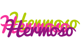 Hermoso flowers logo