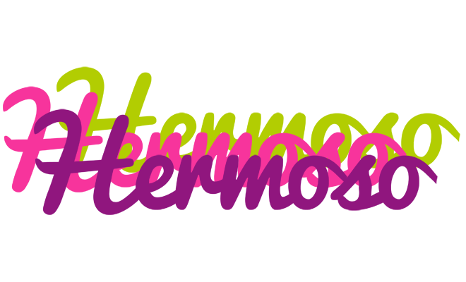 Hermoso flowers logo