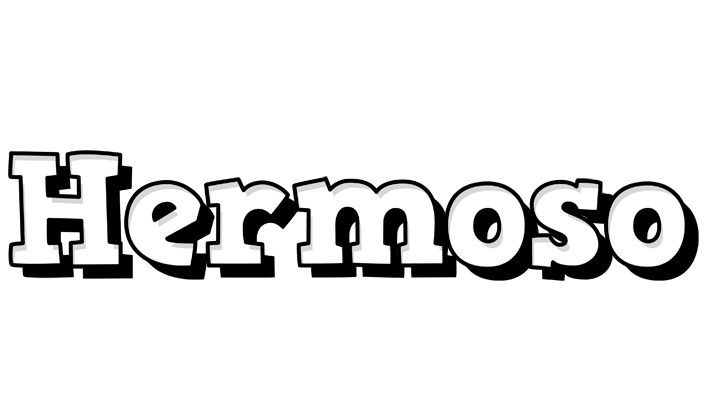 Hermoso snowing logo