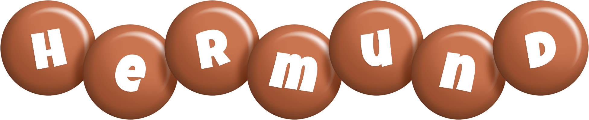 Hermund candy-brown logo