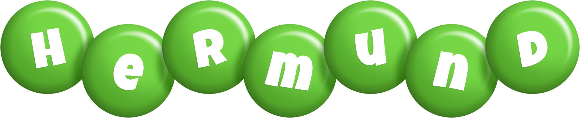 Hermund candy-green logo