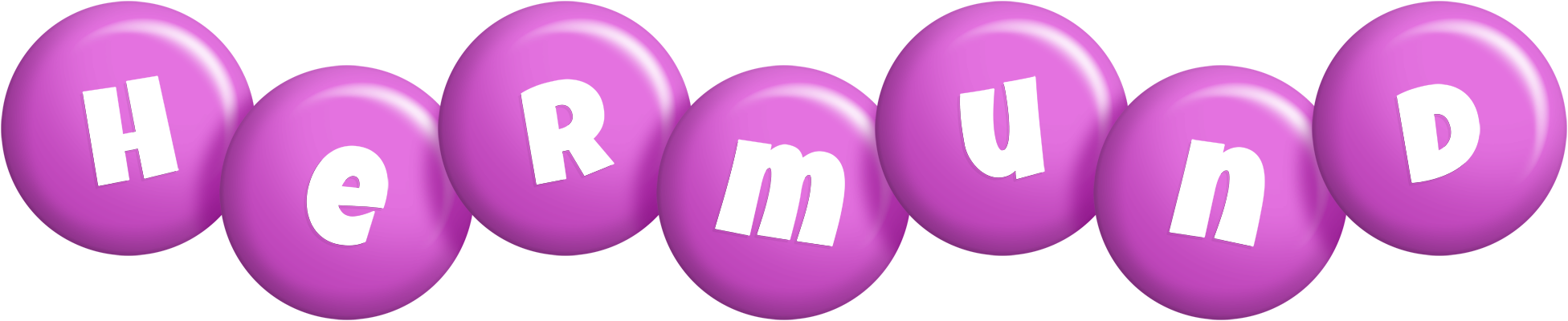 Hermund candy-purple logo