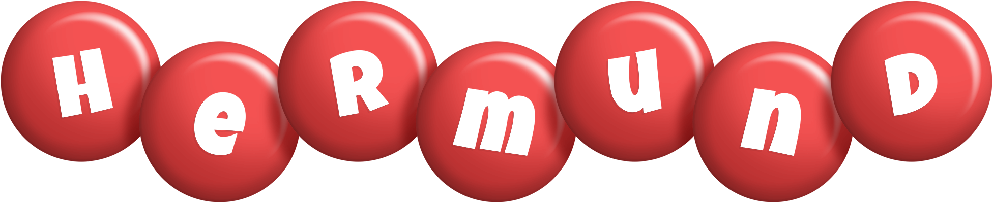 Hermund candy-red logo