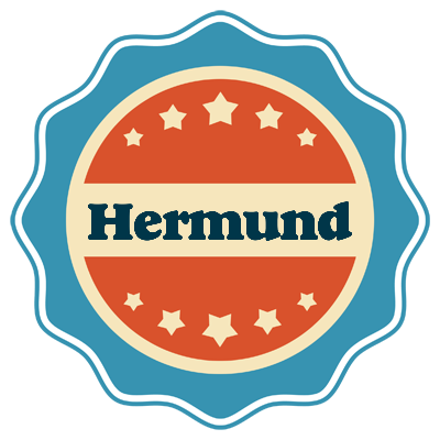 Hermund labels logo